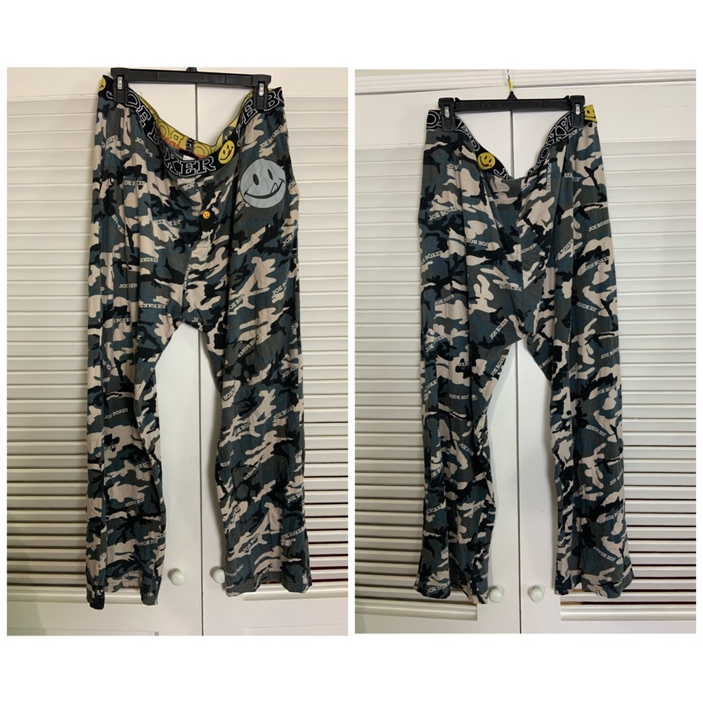 XL Joe boxer army camo pj cotton pants